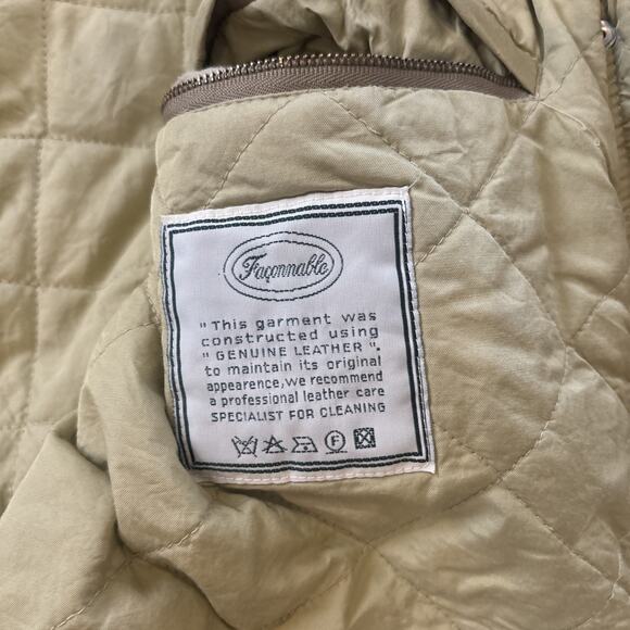 Faconnable Men's Jacket Size Medium Full Zip Navy Blue - Picture 8 of 9